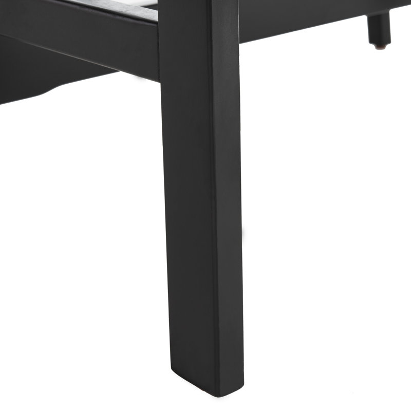 Donegal 2 - Person Four Leg Dining Set, Black