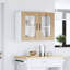 Kitchen Wall Cabinet With Glass Door Kalmar Engineered Wood-64069118-64069095