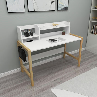 Sexton Solid Wood Base Computer Desk