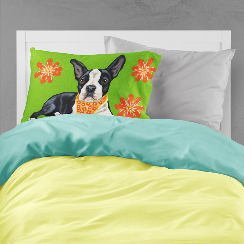  Taie d'oreiller Cutie Boston Terrier