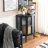 Black Solid + Manufactured Wood+Glass Display Cases