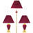 3-Piece Ceramic Lamp Set, Floor And Table Lamps-312002478