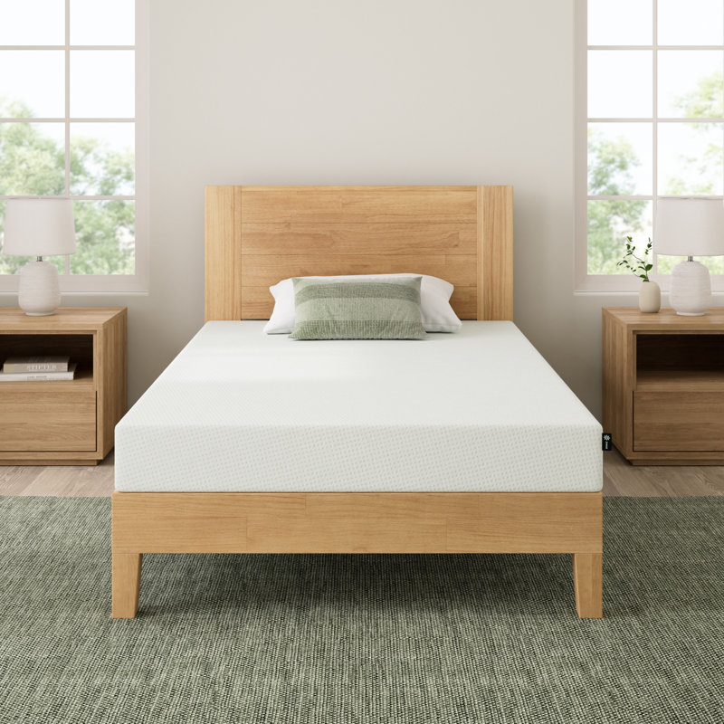 Matelas en mousse viscoélastique imprégnée de charbon de bois 6 po Zinus, Jumeau, 8