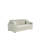 Adalise Italian 77" Genuine Top Grain Leather Queen Square Arm Pull Out Sleeper Sofa Bed with Memory Foam Mattress-85975628