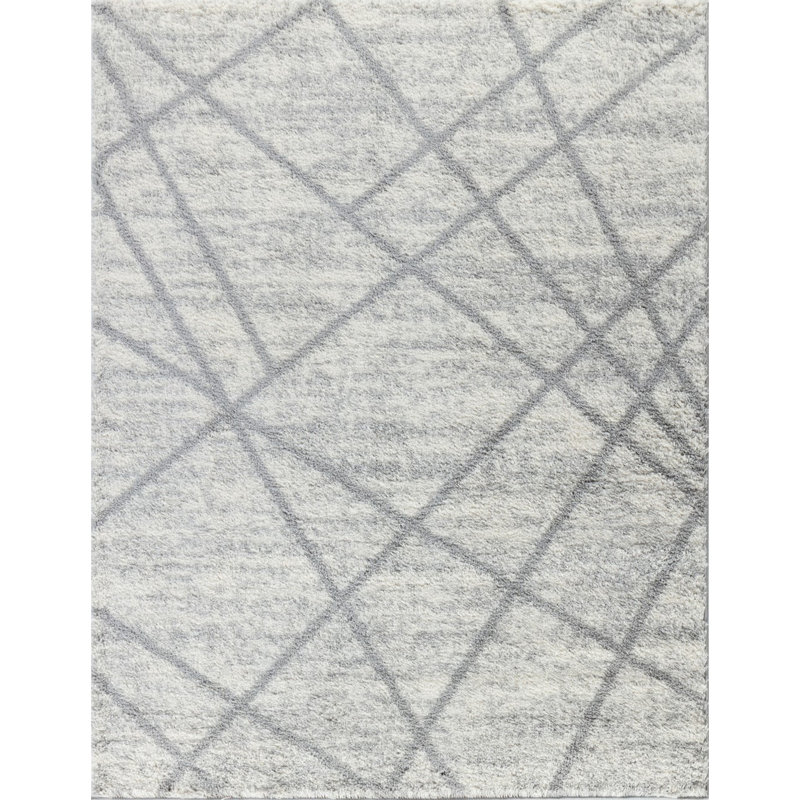 Tapis à poils longs L_GZ_100, Rectangle 7 pi 10 po x 9 pi 10 po