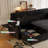 83.5'' Convertible Sleeper Sofa with Pull-Out Bed, Corduroy L Shaped Sectional Couch with Storage Chaise & USB Charging Port-34208683