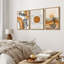 "Mid Western Modern Boho" Western Orange Brown Sun-73721075-73721076