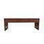 57.1 in. Solid Wood Console Table