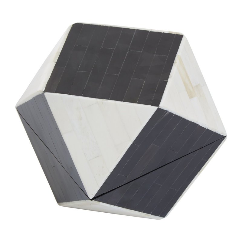 Dalys Handmade Resin Decorative Box, 15cm H x 15cm W x 15cm D