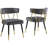 Aarhus Upholstered Gold Metal Side Chair -1180753874