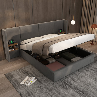 Captola Upholstered Ottoman Storage Bed
