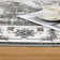 Non-Slip Machine Washable Oriental Gray/White Area Rug