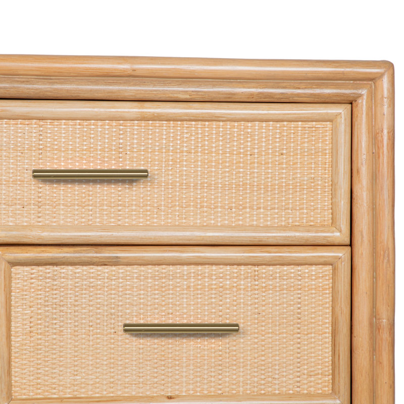 Aruba 8 - Drawer Dresser, Natural