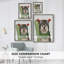 «Christmas Husky Snowboard», reproduction encadrée - bois massif-1097720012