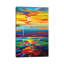 Abstract Seascape XVIII by Andrej Ostapchuk - Wrapped Canvas Print-1248198113