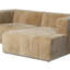 Curteria Upholstered Genuine Fur L-Shaped Sofa & Chaise-817314993-817314997
