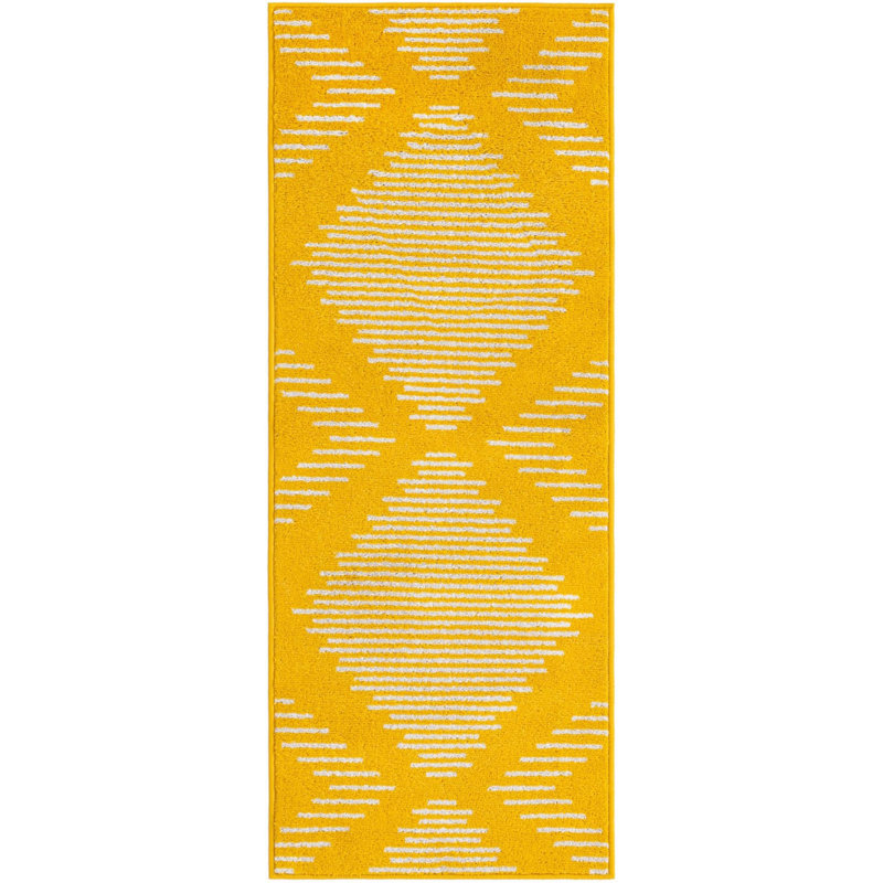 Geometric Indoor Rug, Runner 2' x 5'1"