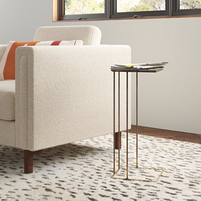 Margos Glass Top End Table