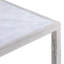 LA Marble Cross Legs End Table-72595243