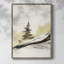 «Christmas Holiday Art» CECXCIX, reproduction d'art encadrée - bois massif-305128724