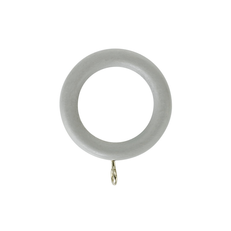 Keswick Curtain Rings, 2.8cm, Truffle