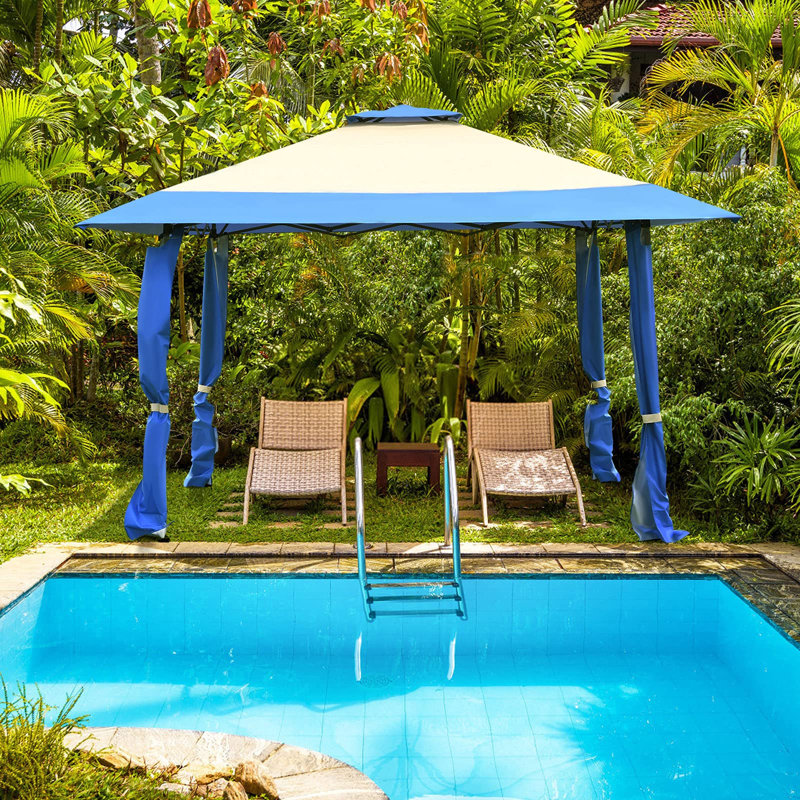 Pavilion Party Tent Garden Pavilion, Blue