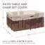 Housse respirante pour ensemble de patio-76907240