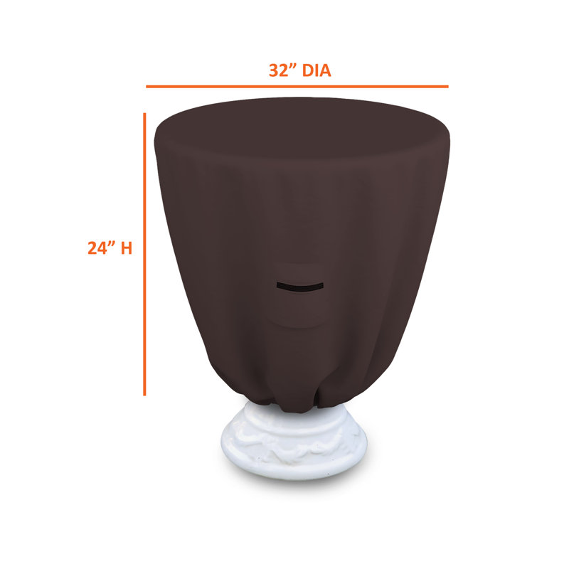 Housse de protection pour oiseaux robuste et imperméable pour l'extérieur, housse de protection pour la piscine, Café