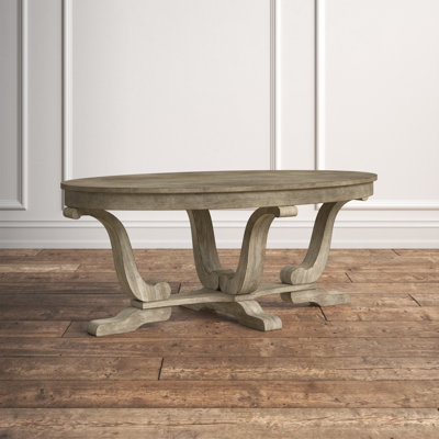 Meredith Oval Coffee Table with Cabriole Legs