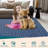 Washable  Area Rug Baby Room Contemporary Boho Non-Slip Low Pile Stain-Resistant No-Shedding Easy-Clean Modern Blue Dorm Home Office-1521691296