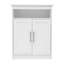 Armoire de rangement de salle de bain moderne avec portes et tablettes magnétiques Vega-95375561