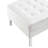 Loft Tufted Vegan Leather Ottoman-1981031090