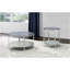 Frostine - Table basse ronde - Argent