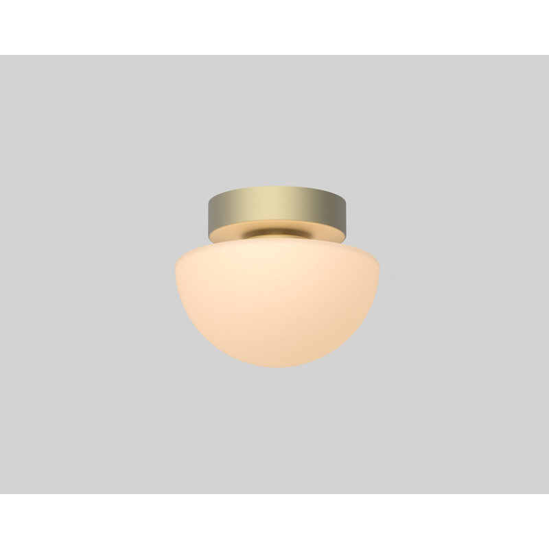 Pensee LED Wall/Ceiling Lamp, Matt Opal glass/ Oatmeal