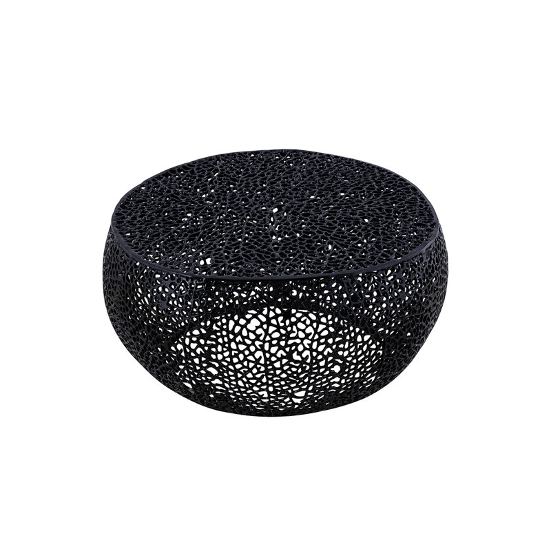 Round Coffee Table(CA Inventory), Black