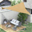 Auvent 16 'x 20' en toile de polyéthylène pour la terrasse / terrasse / cour