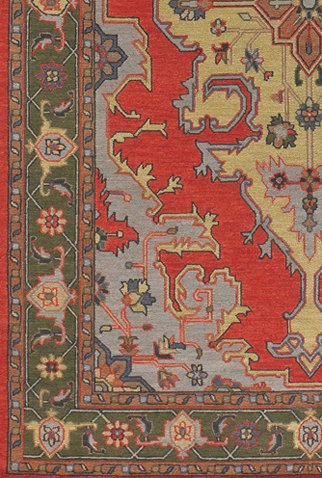 Pooja Wool Area Rug, 2' x 3'