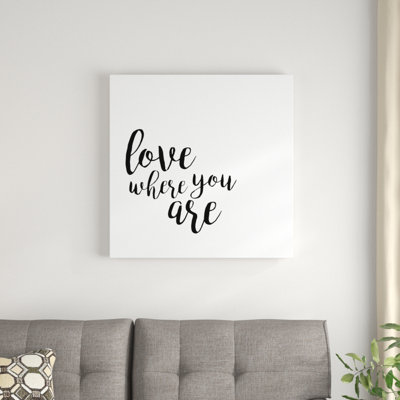 «Quotable V», art textuel sur toile