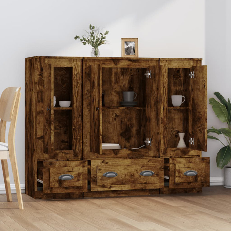 Torven 132cm Sideboard, Smoked Oak