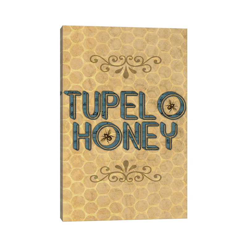 Tupelo Honey - Print on Canvas, Wrapped Canvas, 20.32 cm H x 30.48 cm W