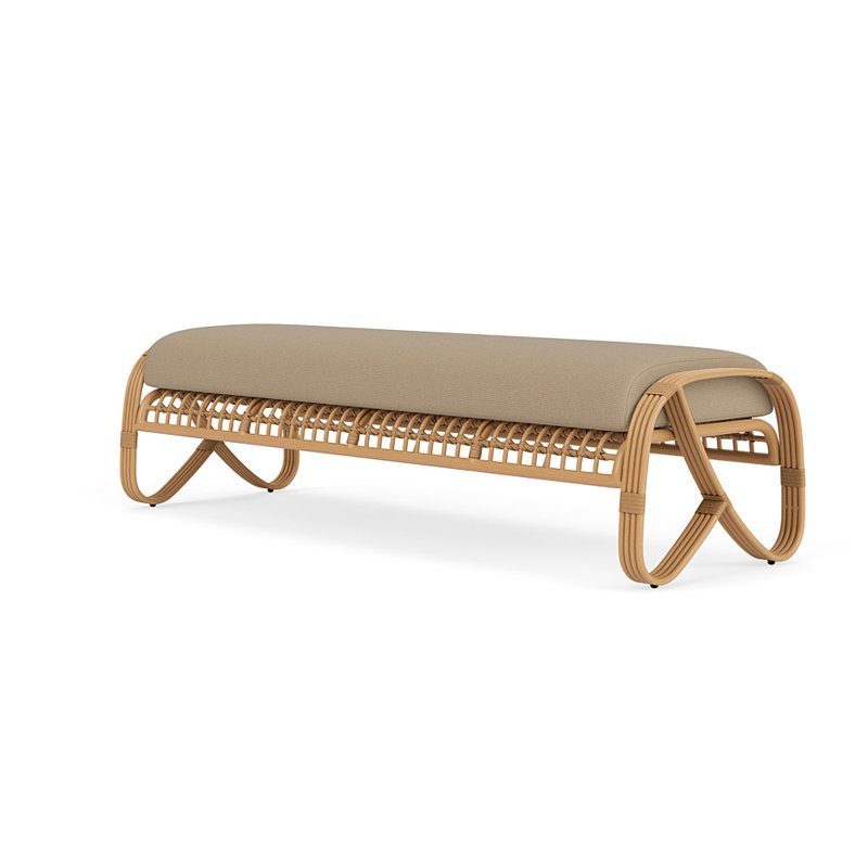 Riviera Outdoor Bench, Fife Sahara