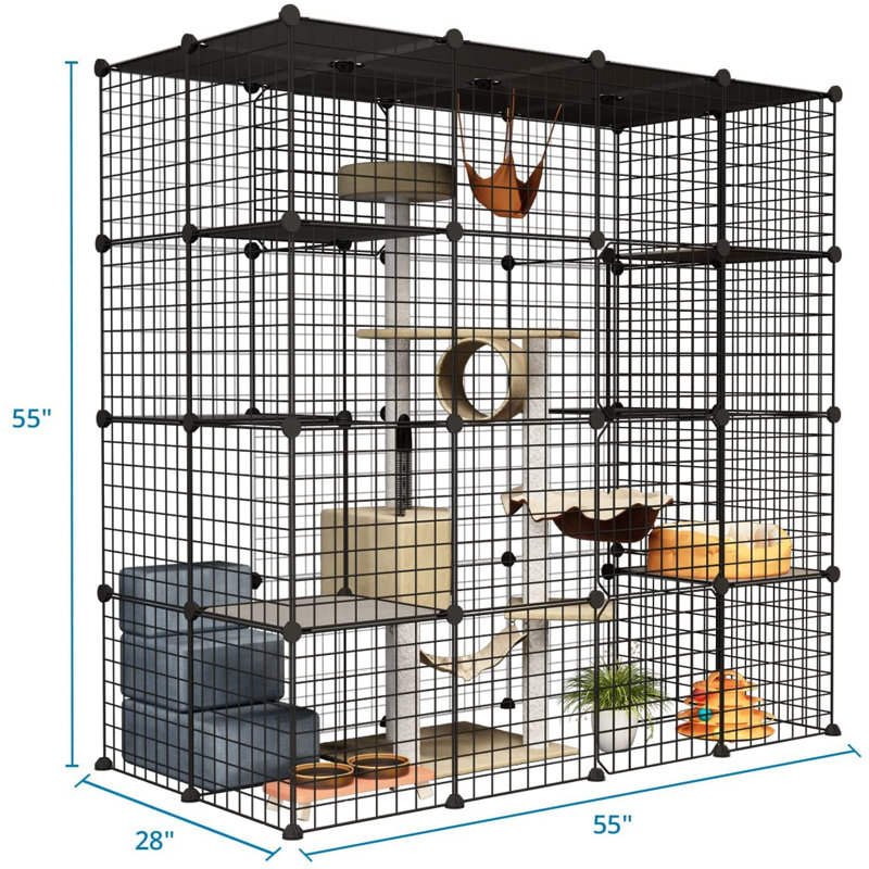 Cage à chat Eubha