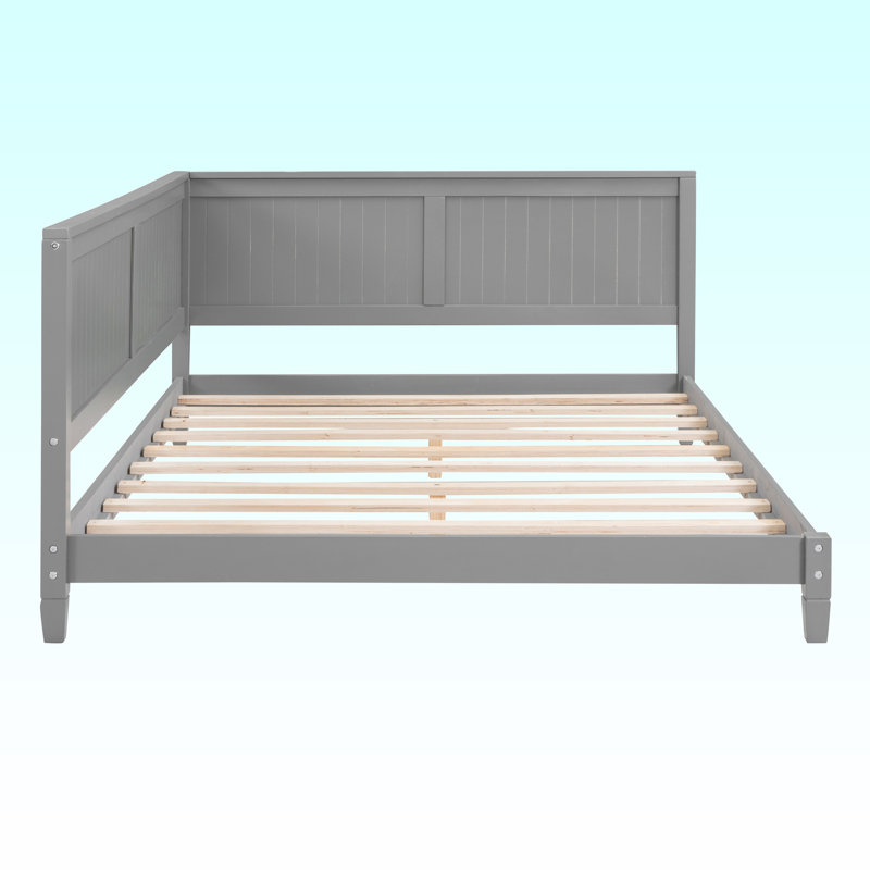 Carolee Full/Double Solid Wood Daybed, Gray