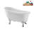 53.1'' x 25.6'' Soaking Acrylic Bathtub-72770251-90763271