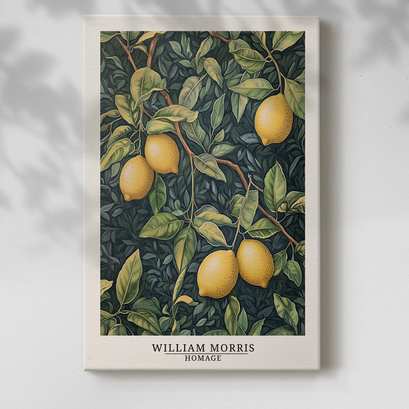 Série DC XXXI de William Morris - Impression sur toile seulement - non encadrée, H 12 po x l 8 po