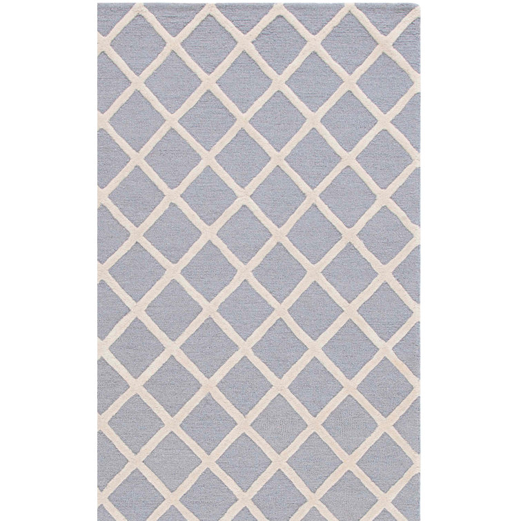 Sanyla Hand Tufted Wool Geometric Rug