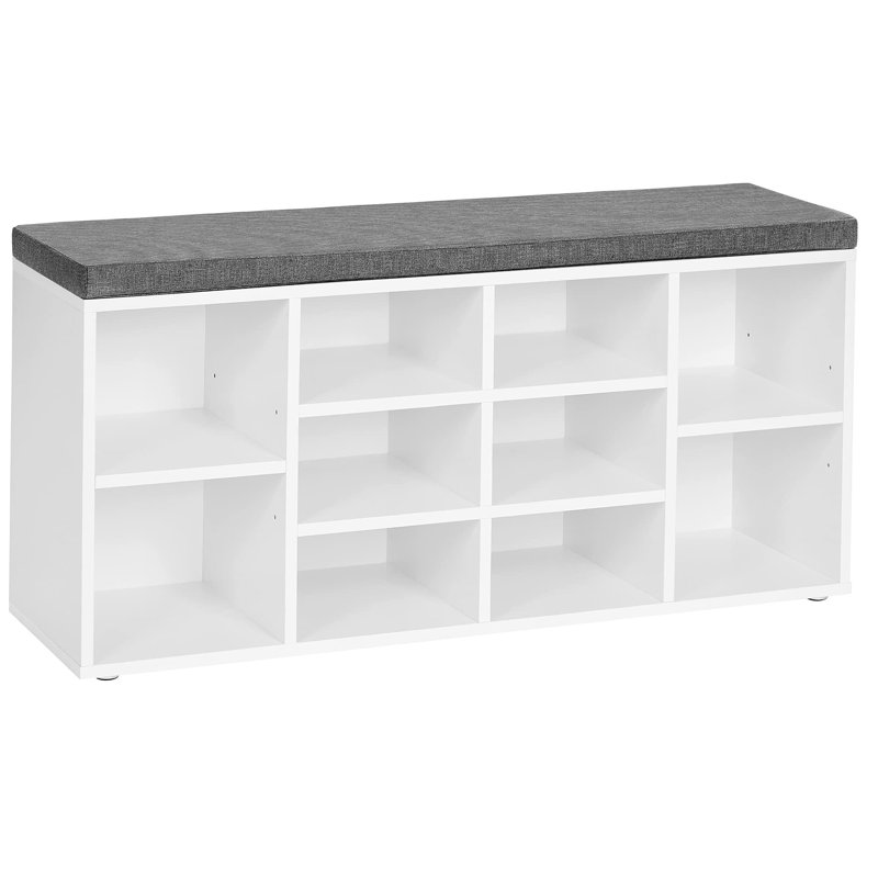9 Pair Shoe Storage Bench