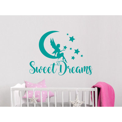 Décalcomanie murale lune rêves