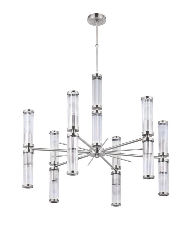 6 - Light Dimmable LED Sphere Chandelier
