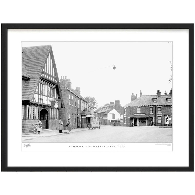 Hornsea, The Market Place C1950 by Francis Frith - Single Picture Frame Print, 40cm H x 50cm W x 2.3cm D